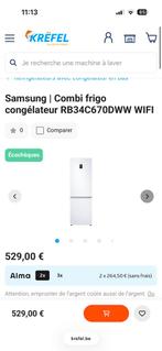 frigo combi Samsung, Enlèvement, Comme neuf