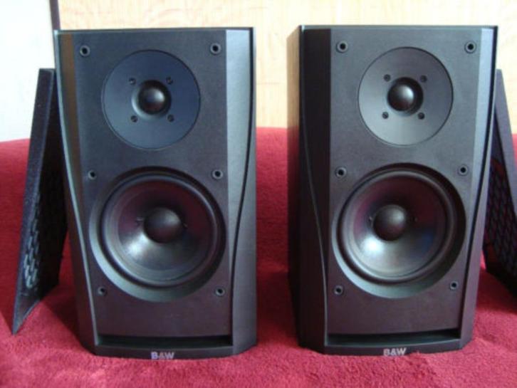 B&W DM 302 Hoogwaardige Compacte Luidsprekers ! Goede staat., Audio, Tv en Foto, Luidsprekerboxen, Gebruikt, Front, Rear of Stereo speakers