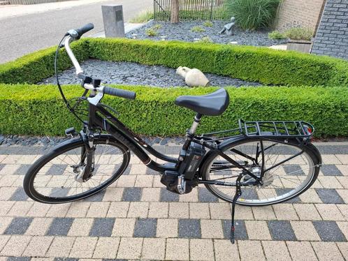 Elektrische fiets met middenmotor en goede batterij, Fietsen en Brommers, Elektrische fietsen, Gebruikt, Ophalen