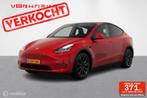 Tesla Model Y Long Range Dual Motor, Auto's, Zwart, Leder, Elektrisch, 5 zetels
