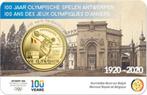 2,5 euro België 2020 Olymp. Spelen Antwerpen gekleurd, Ophalen of Verzenden, België, 5 euro