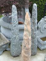 menhir de jardin , roche, rocher gris en pierre , lourd !, Granit, Rocher, Enlèvement ou Envoi, Gris