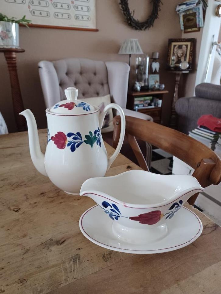 P.REGOUT BOERENBONT serviesdelen vanaf 7 euro, Antiek en Kunst, Antiek | Servies los, Ophalen of Verzenden