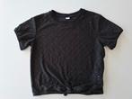 Zwarte T-shirt 146, Kinderen en Baby's, Kinderkleding | Maat 146, Ophalen of Verzenden, Zo goed als nieuw, Meisje, Shirt of Longsleeve