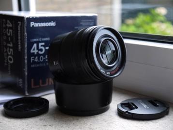 Panasonic 45-150mm f4-5.6 mega O.I.S. beschikbaar voor biedingen