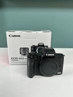 Canon eos m50 mark ii + canon efs 10-18mm, Audio, Tv en Foto, Fotocamera's Digitaal, Ophalen of Verzenden, Zo goed als nieuw, Canon