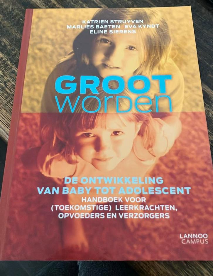 Groot worden, Boeken, Psychologie, Zo goed als nieuw, Ontwikkelingspsychologie, Ophalen of Verzenden