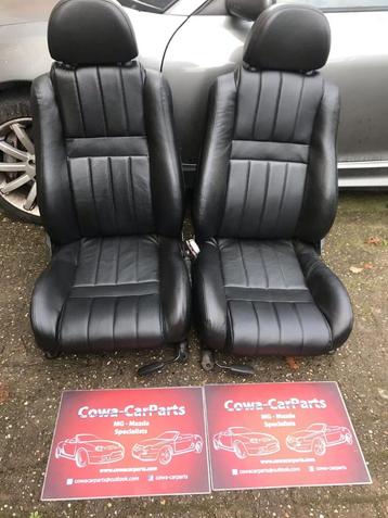mg f mgf mg tf mgtf zwarte leren stoelen nieuw beschikbaar voor biedingen