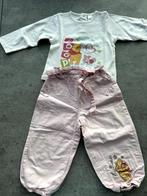 Roze broek met witte t-shirt Winnie the Pooh, 86, Kinderen en Baby's, Babykleding | Maat 86, Gebruikt, C&A, Meisje, Ophalen of Verzenden