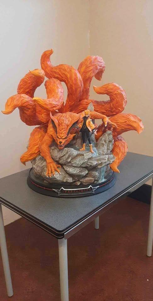 Résine Naruto Kurama Timoon Workshop, Collections, Statues & Figurines, Comme neuf, Autres types, Enlèvement