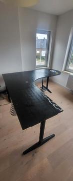 Hoekbureau/ gaming bureau, Huis en Inrichting, Bureaus, Ophalen, In hoogte verstelbaar, Gebruikt, Bureau