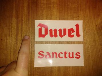 Stickers Duvel Sanctus beschikbaar voor biedingen