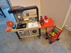Cuisine Smoby + machine expresso + caddy + plein d'accessoir, Ophalen, Zo goed als nieuw, Speelkeuken