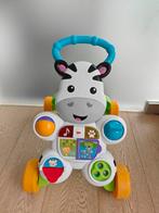 Zebra looptrainer van Fisher-Price, Kinderen en Baby's, Speelgoed | Fisher-Price, Ophalen, Zo goed als nieuw, Duw- of Trekspeelgoed