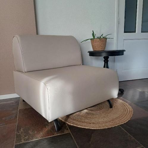 Hippe, beige fauteuil, Huis en Inrichting, Fauteuils, Ophalen