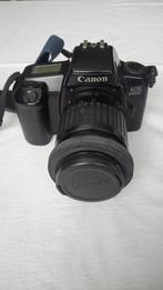 Fotocamera Canon EOS 1000F analoog, Flitser, cameratas, Ophalen of Verzenden, Gebruikt, Spiegelreflex, Canon