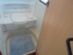mooie Hobby 460,frans bed,wc,douche,service luik,fietsrek+t, Caravans en Kamperen, Overige typen, Hobby, Bedrijf, 4 tot 5 meter
