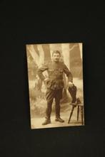 Foto postkaart belgische soldaat, Verzamelen, Ophalen of Verzenden