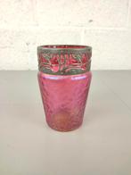 Antiek iriserend art nouveau vaasje, Antiek en Kunst, Antiek | Glaswerk en Kristal, Ophalen of Verzenden