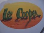 Lee Cooper sticker Afmetingen: 12 cm bij 8 cm. Negen., Ophalen of Verzenden, Nieuw, Merk