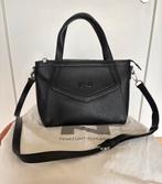 Handtas van Nathan Baume Leder, Handtassen en Accessoires, Tassen | Damestassen, Verzenden, Zo goed als nieuw, Zwart, Handtas