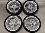 Originele 19 inch M winterset BMW M3 F80 / M4 F82, Gebruikt, 255 mm, Banden en Velgen, Winterbanden