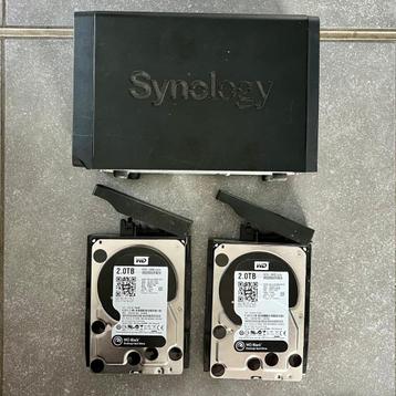 Synology NAS DS214+ + 2x2TB WB Black HDD
