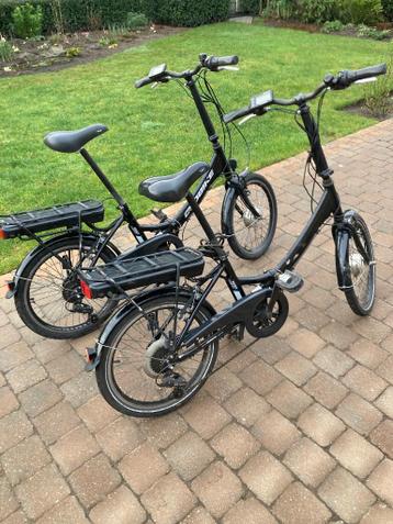 2 elektrische mini fietsen