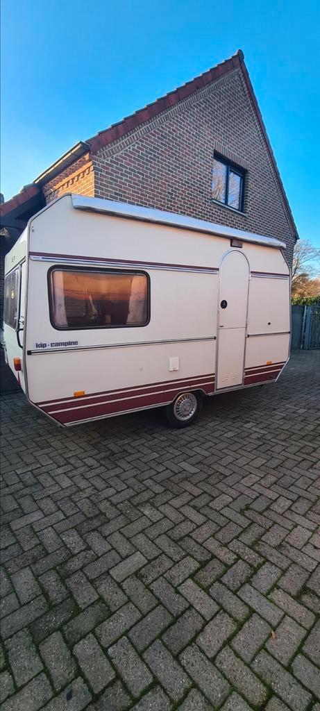 KIP Classic met luifel. Mtm 750kg, Caravans en Kamperen, Caravans, Particulier, tot en met 3, 500 - 750 kg, Standaardzit, Kip
