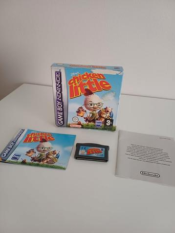 Jeux Game Boy Advance Chicken Little Complet  beschikbaar voor biedingen