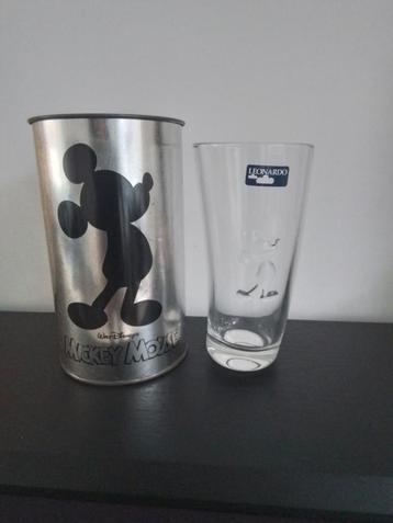 Original Micky Mouse glas by Leonardo beschikbaar voor biedingen