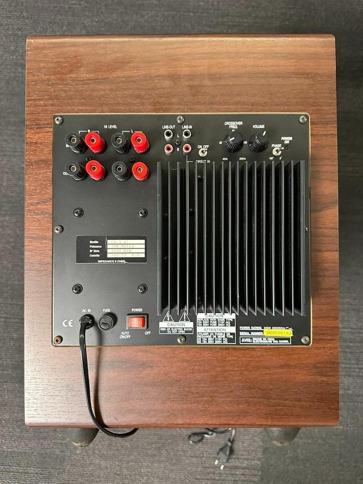 Elipson Subwoofer, Audio, Tv en Foto, Luidsprekerboxen, Gebruikt, Subwoofer, 60 tot 120 watt, Overige merken, Ophalen