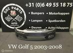 VW Golf 5 voorbumper origineel 2003-2008, Gebruikt, Ophalen of Verzenden, Bumper, Voor