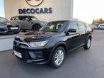 SsangYong Korando Camera - Carplay - Android auto - Airco -, Autos, SsangYong, Achat, Boîte manuelle, Noir, 5 places
