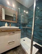Blauwe badkamertegels - wandtegels blauw - badkamer tegels, Doe-het-zelf en Bouw, Verzenden, Nieuw