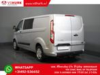 Ford Transit Custom 2.0 TDCI 130 pk L2 Trend DC Dubbel Cabin, Auto's, Te koop, Zilver of Grijs, Diesel, Bedrijf