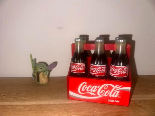 Coca-Cola miniatuurkoffer 1995 bureaupakket, Verzamelen, Merken en Reclamevoorwerpen, Gebruikt, Gebruiksvoorwerp, Ophalen of Verzenden
