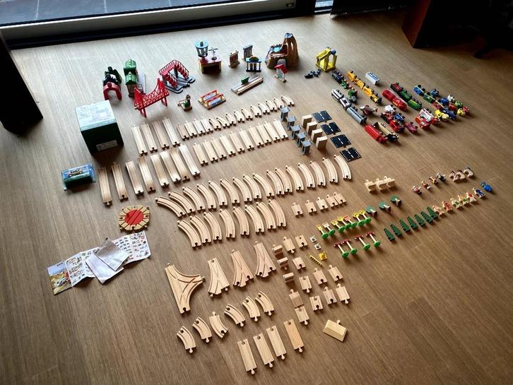 Mega set Brio, Kinderen en Baby's, Speelgoed | Houten speelgoed, Gebruikt, Overige typen, Ophalen of Verzenden