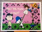 Snoopy Pop-Art by Death NYC promo €50, Death NYC, Snoopy, Ophalen of Verzenden, Zo goed als nieuw