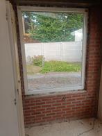 7 dubbelglas ramen met kozijn, Doe-het-zelf en Bouw, Glas en Ramen, Ophalen, Gebruikt, Gevelraam of Ruit, Dubbelglas