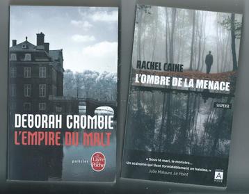 10 romans Policiers/thrillers(Fielding-Grishamm-Crombie-Cain beschikbaar voor biedingen