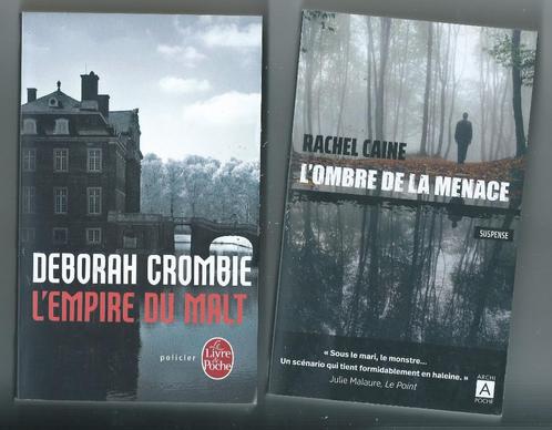 10 romans Policiers/thrillers(Fielding-Grishamm-Crombie-Cain, Boeken, Detectives, Gelezen, Ophalen of Verzenden