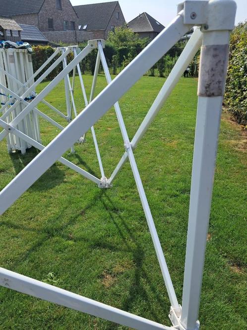 frame partytent, Tuin en Terras, Partytenten, Gebruikt, Partytent, Minder dan 5 meter, 4 tot 6 meter, Opvouwbaar, Ophalen