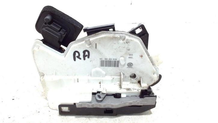 Slot mechaniek portier elektrisch centrale vergrendeling rec, Auto-onderdelen, Carrosserie, Volkswagen, Gebruikt, Herkomst onderdeel bekend