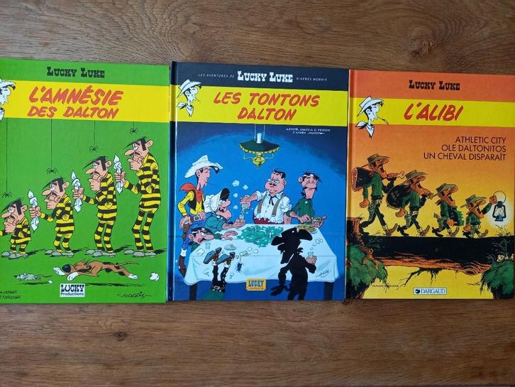 Lucky Luke 3 tomes avec Dalton comme neufs 4€/p, Boeken, Stripverhalen, Zo goed als nieuw, Ophalen