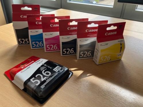 Volledige set inktcartridges Canon Pixma 525 / 526, Computers en Software, Printerbenodigdheden, Nieuw, Cartridge, Ophalen