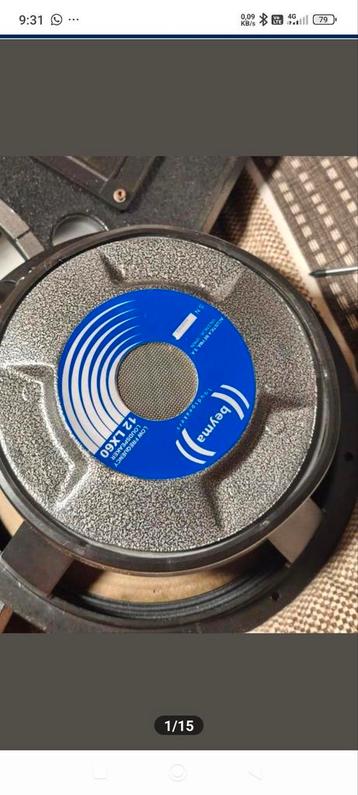 12" beyma.   8 stuks  copie jbl 2206  beschikbaar voor biedingen