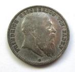 Baden 2 mark 1907 G met donkere patina !, Verzenden, Duitsland, Zilver