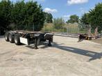 2015 Vlastuin D-tec FT-LS-S Uitschuifbare Container chassis, Auto's, Overige brandstoffen, Bedrijf, Aanhangers en Opleggers, Te koop