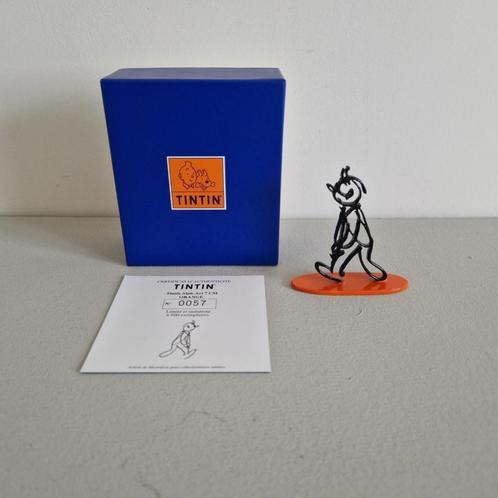 Kuifje / Tintin en de alfa kunst, oranje sokkel., Verzamelen, Stripfiguren, Nieuw, Beeldje of Figuurtje, Kuifje, Ophalen of Verzenden